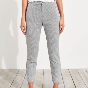 Hollister ultra high rise striped pants XS